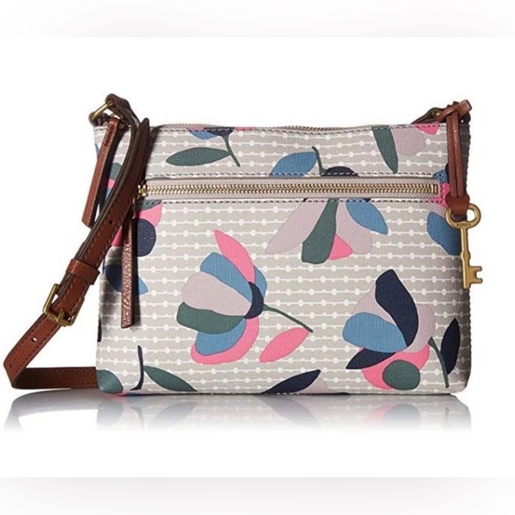 Fossil Handbags - Fossil Women's Fiona Small East West Crossbody Bag